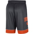 thumbnail image 3 of Men's Nike Charcoal/Orange Clemson Tigers Fast Break Performance Shorts, 3 of 3