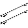 thumbnail image 4 of 2Pcs Car Roof Top Crossbar Rack, iMounTEK Aluminum Alloy Luggage Carrier Rack 330lbs Max Load with Lock, 4 of 7
