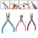 thumbnail image 4 of Juego de 3 Alicates ANGGREK de Colores para Joyería y Manualidades, 4 of 8