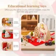 thumbnail image 3 of Baby Wooden Block Toys Barn Model Stacking Balance Montessori Animal Blocks Removable Puzzle Games born Gift 240110, 3 of 6