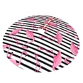 thumbnail image 2 of Kll 48" Christmas Tree Skirt Flamingos Xmas Tree Skirts Mat For New Year Xmas Holiday Party Indoor Outdoor Home Decoration, 2 of 9