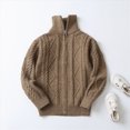 thumbnail image 2 of WXFAZCVU Boys Full Zip Long Sleeve Cardigan Knit Casual Cardigan Sweater Top Trendy Clothes Size 4-5 Years, 2 of 4