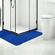 thumbnail image 5 of Alfombra Esquinera Plushes Mats | Alfombrilla Absorbente Antideslizante de Espuma Viscoelástica para Baño y Cocina | Azul 120 X 120 Cm | Lavable a Máquina | 1 Unidad, 5 of 6
