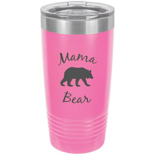 Mama Bear Personalized With Kids Names Engraved Tumbler, Stainless Cup, Mom  and Dad Gift – 3C Etching LTD