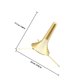 thumbnail image 2 of FOMIYES Soporte Para Instrumento De Metal Dorado Resistente Y Fácil De Transportar, 2 of 8