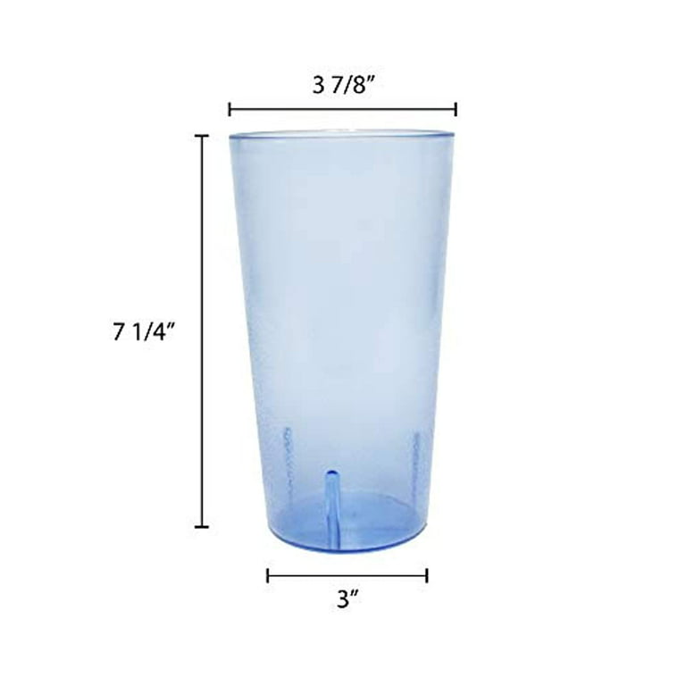 Plastic Drinking Glasses Set Of 8 Tumblers Cups Restaurant