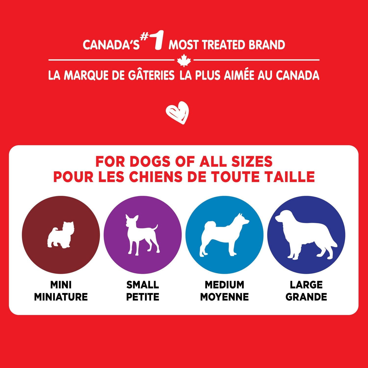 Milk-Bone Soft & Chewy Beef Steak Flavour Dog Treats 708g, 113g-708g