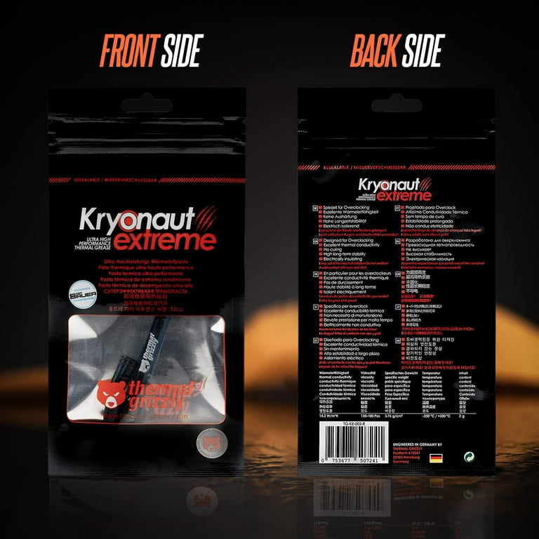 Thermal Grizzly Kryonaut Extreme Bundle The High Performance