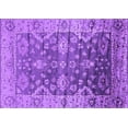 thumbnail image 1 of Ahgly Company Indoor Rectangle Oriental Purple Industrial Area Rugs, 5' x 8', 1 of 4