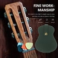 thumbnail image 4 of WRISTBIQUE Guitar Picks Holder Dark Green PU Material Foldable Storage Bag for Instrument Picks, 4 of 6