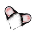 thumbnail image 4 of Diadema con Orejas de Hámster Yinane negro rosa, 4 of 8