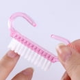 thumbnail image 3 of Fingernail Brush Mini Plastic Practical Nail Cleaning Brush Manicure Brush, 3 of 6