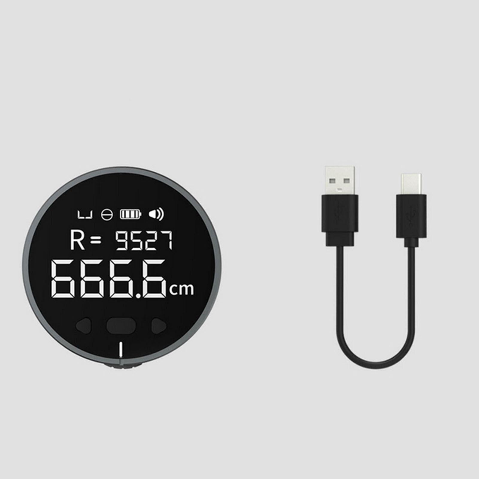 Ultra-long Distance Electronic Tape Measure 10 Functions, 99m Distance Measurement for Various Measurement Needs