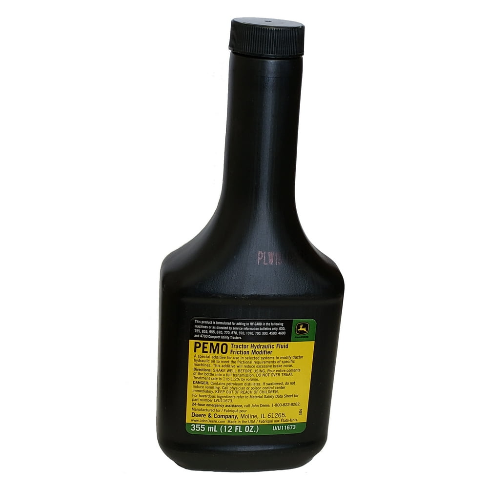 John Deere Original Equipment Tractor Hydraulic Fluid Friction Modifier LVU11673