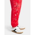 thumbnail image 4 of No Boundaries Christmas Plush Pants, 30'' Inseam, Women's, & Women's Plus, 4 of 5
