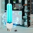 thumbnail image 3 of UV disinfectant lamp E27 25W - UVC sterilization with ozone, 360 lighting angle, Quartz tube, 3 of 5