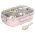 thumbnail image 2 of Boîte à Lunch Isotherme en Acier Inoxydable Boîte à Lunch Bento en Acier Inoxydable Boîte à Lunch Bento Boîte à Lunch 304 Compartiment de Boîte à Lunch en Acier Inoxydable Doublure Isotherme Bento, 2 of 8