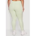 thumbnail image 4 of Women's Plus Size Mesh Detail Cell Phone Pocket Leggings, 4 of 5