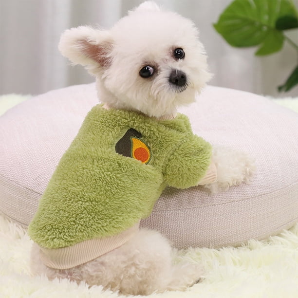 Ropa de invierno para mascotas de dos patas, cálida, suave y acogedora, para perros pequeños, medianos y gatos, para uso en interiores y exteriores. Ropa de poliéster para mascotas.