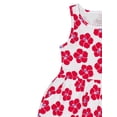 thumbnail image 2 of Wonder Nation Girls Play Dress and Short 2 Piece Set, Sizes XS-XLP, 2 of 3