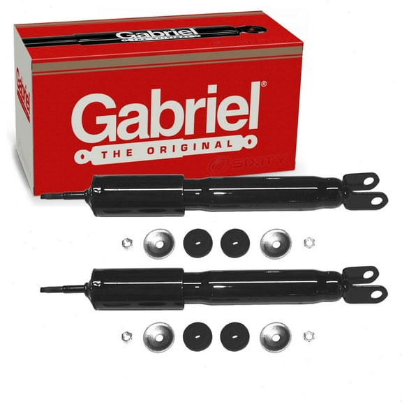 2 pc Gabriel Front ProGuard Shock Absorbers compatible with Chevrolet Avalanche 1500 2002-2006