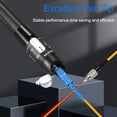thumbnail image 4 of ZOUSSIQI Fiber Visual Fault Locator, 80MW 80KM VFL Fiber Optic Cable Tester Meter Fiber Red Light Pen, Fiber Optic Tools Source Tester Kit, Fiber Network Cable Test Kit for LC FC SC ST CA919-94393, 4 of 9