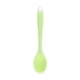 thumbnail image 1 of XmhyTop 2 cucharas pequeñas de silicona, cuchara de té de silicona para cocinar, hornear y revolver en la cocina, color verde A, 1 of 4