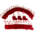 thumbnail image 2 of Exquisitos calcetines navideños, bolsa de dulces, letras, medias navideñas, árbol de Navidad, colgante, 2 of 6