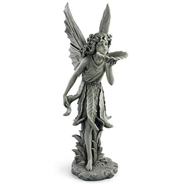 Napco 11994 Garden Fairy Bird Feeder Green