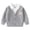 Grey, variant on Splozh Sweaters for Kids Boys Cotton Sweatshirts Lapel Button Down Long Sleeve Pullover Tops Sweatshirts Fall Clothes,Navy,3-4 Years