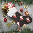 thumbnail image 5 of GZHJMY Christmas Santa Claus Christmas Stockings 1PCS, Large Xmas Stockings Gift Decorations and Party Supplies,Used for Fireplace Decoration Socks Christmas Tree Decoration, 5 of 7