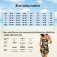 thumbnail image 5 of PEASKJP Maternity Swimsuit Women Maternity Floral Graphic Printed V Neck Swim Tankini Flowy Top And Shorts Tank Top Womens Swim Dress (Light Blue,S), 5 of 5