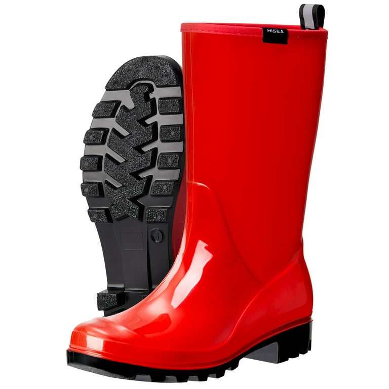 Ladies rubber outlet boots walmart