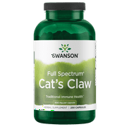 Swanson Cat's Claw 500 mg 250 Capsules