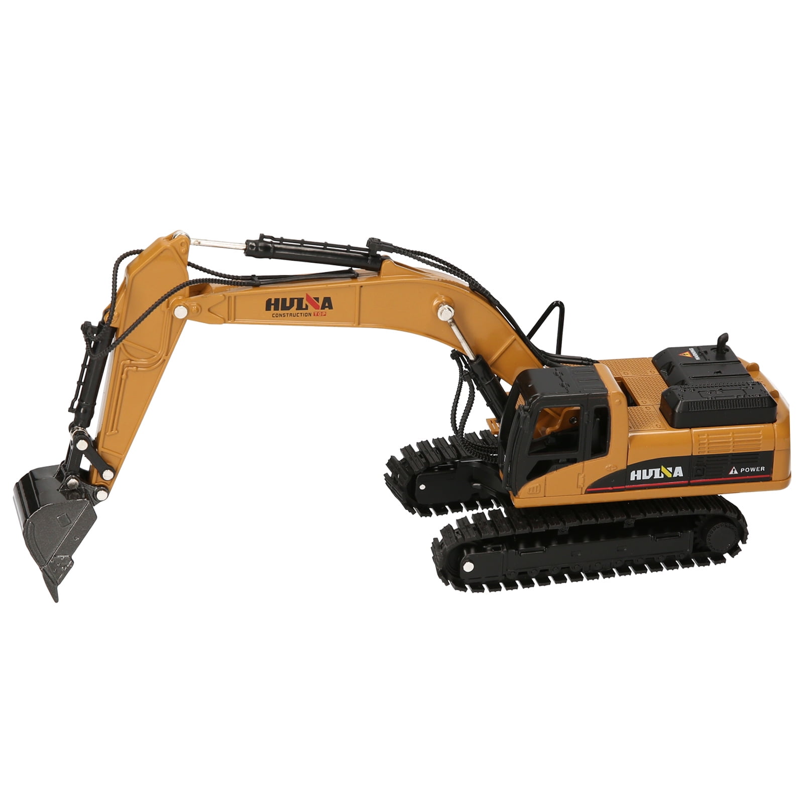 HUINA 1:50 Diecast Crawler Excavator Construction Vehicle Model Child Xmas Gift 