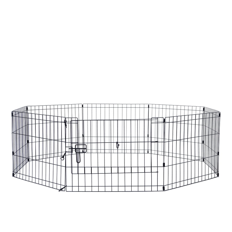 Max & Marlow 8-Panel Metal Playpen, 18" Height photo 1