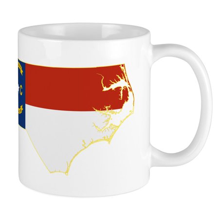 

CafePress - North Carolina Flag Mug - Ceramic Coffee Tea Novelty Mug Cup 11 oz