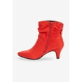 thumbnail image 4 of Comfortview Kourt Bootie Short Ankle Boot Low Heel Women's Winter Shoes (Wide Widths Available), 4 of 6