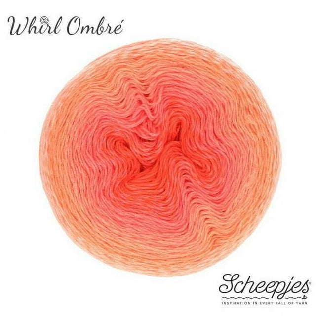 Scheepjes Whirl Fil Dégradé Coton Acrylique, 1000 Mètres