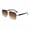 Golden Frame Gradually Tea, variant on 2026 New Model Men's Driving Sunglasses, Slimming Effect for Large Faces, UV Protection Driving Glasses, High-End Half-Frame Sunglasses for Women