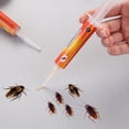 thumbnail image 4 of Captura de cucarachas, trampas de pegamento de cebo de fuertes efectos de cadena adhesiva, jeringa de señuelos no resistente a las drogas para cucarachas caja Macarena Cebo de pegamento para cucarachas, 4 of 7
