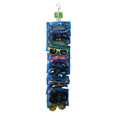 New 814429  Clip Strip Asst Kids Sunglasses (12-Pack) Accessories Cheap Wholesale Discount Bulk Apparel Accessories Glasses
