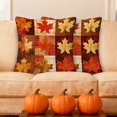 thumbnail image 5 of BotaniNest Thanksgiving Maple Leaf Pumpkin Covers Cozy Decorative Throw For Home Sofa Couch And Perfect Fall, 5 of 5