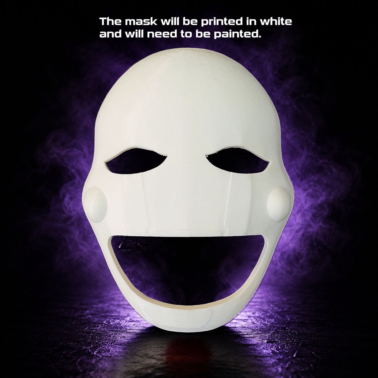 FNAF Mask | Accessory for your Marionette Puppet Costume | Ready to Paint DIY Kit