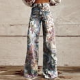 thumbnail image 2 of Women's Pants, Plus Size Loose Printed Casual Pants, Fashionable Relax Fit Daily Breathable Bottoms, 2 of 4