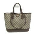 thumbnail image 1 of Pre-Owned Gucci Double G Medium Tote Bag 765043 Women's GG Supreme Shoulder Bag,Tote... (Good), 1 of 15