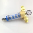 thumbnail image 4 of Sistema de prefiltro de agua para casa, centrifugado, sedimento, 1 pulgada, con manómetro, 40 micras, protector del sistema de agua para agua Macarena Sistema de prefiltro, 4 of 8