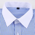 thumbnail image 4 of TANSILING Men's French Cuff Dress Shirt with Cufflinks, S-3XL, 4 of 6