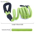 thumbnail image 2 of BadPiggies 5 FT Strong Dog Leash with Comfortable Padded Handle and Reflective Threads Dog Leashes for Medium Large Dogs, 2 of 10