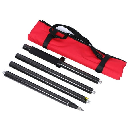 Yannee 2M Length Survey Pole GPS Prisms Pole Carbon Fiber Pole GPS GNSS RTK SURVEYING